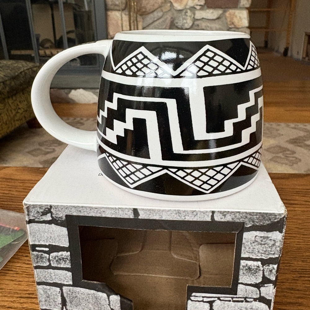 NIB RARE 🔥 Cliff Dweller Coffee Mug #7 ☕️ by Treasure Chest Las Cruces Ceramic 🖤